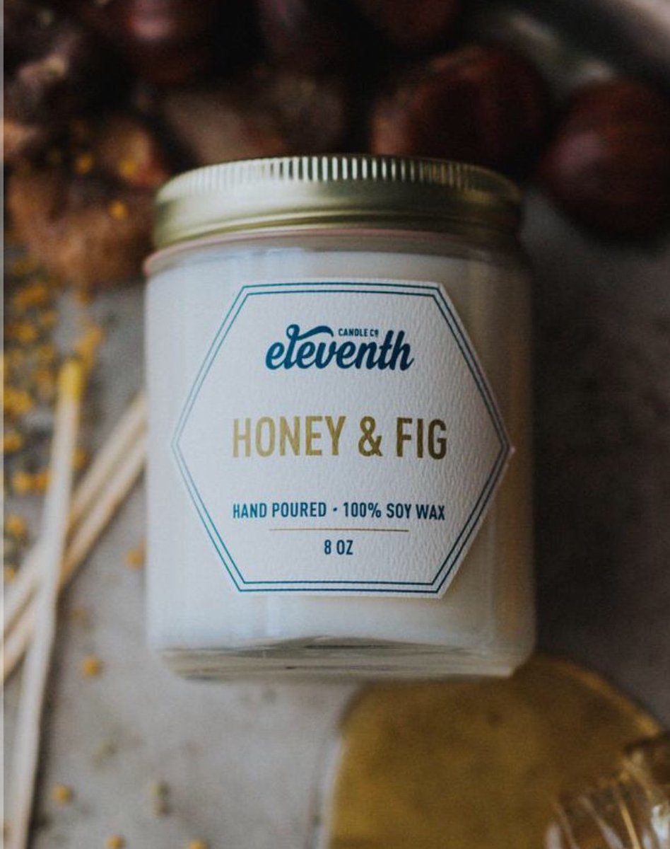 #ThankfulThursday
Today we would like to showcase <a href="/11thcandleco/">Eleventh Candle Co.</a> located in Columbus OH.  We love these candles because not only do they have a beautiful specialty printed label using Felt material more importantly we value their mission.  Thank you for sticking with us!
