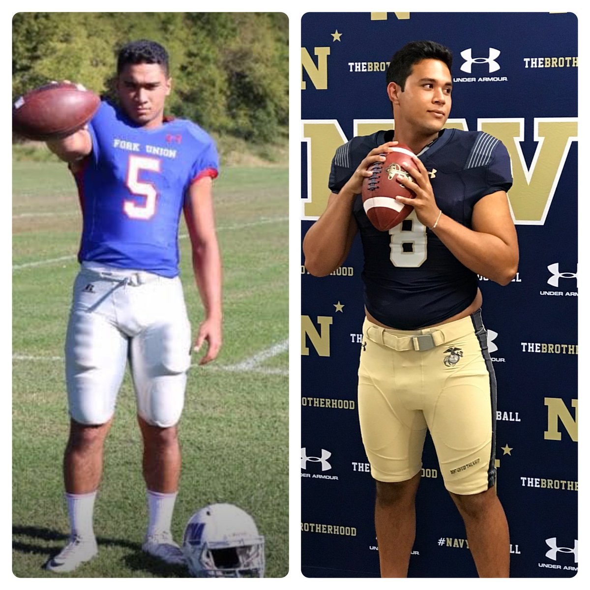 GinaLavaMaiTai's tweet photo. Excited to see @IosefaP and @LavataiTai move to the next step @NapsFB #polyboyz #cousins #samoanstrong @NavyFB https://t.co/Kr9NT1VCxJ