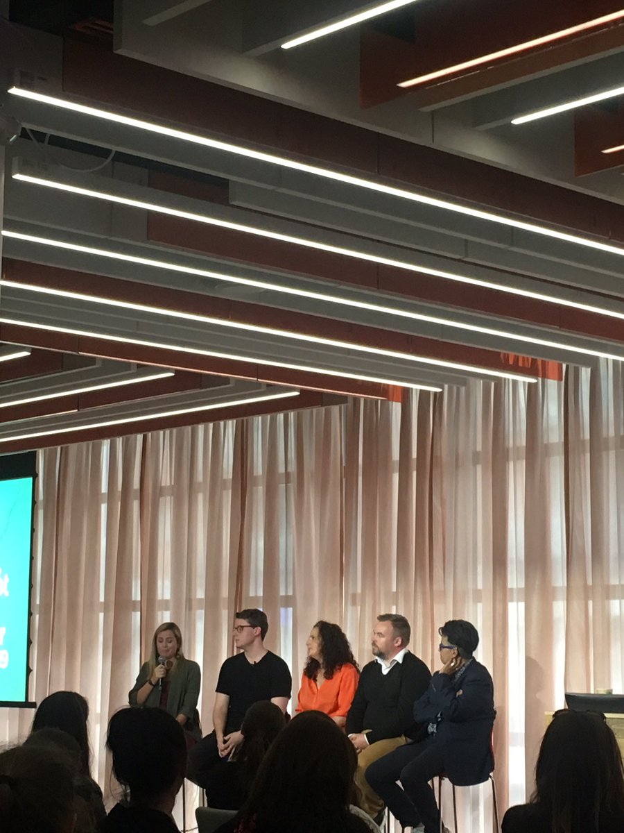 HubSpotLife's tweet photo. "It's just as important to talk about when you feel good, as when you don't feel good. Let's celebrate and talk about when we feel good in the same way we would talk about going to the gym." - Sean Allman, HubSpot #CrackingInclusion #HubSpotLife https://t.co/2qK90P8cX5