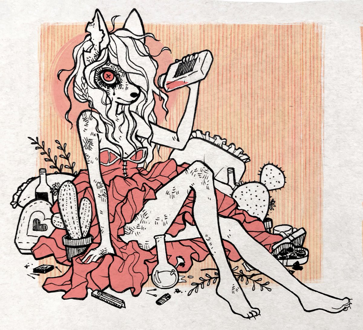 whoismonday's tweet photo. rock bottom pop princess https://t.co/veBMlaQZzz