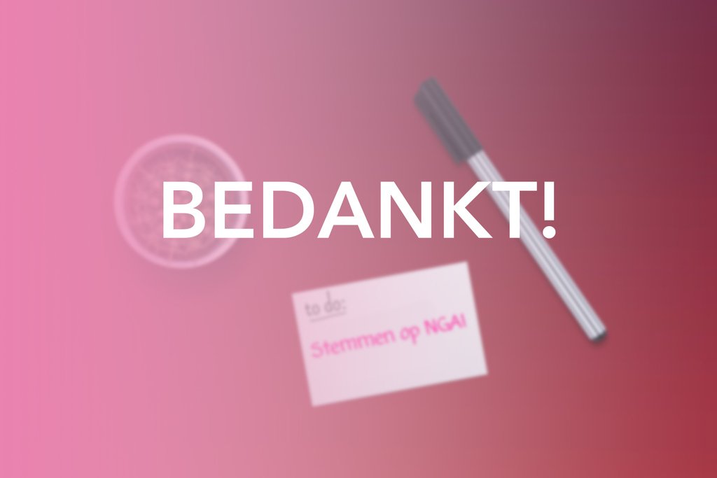 Bedankt voor jouw stem op NGA tijdens de Rabobank Clubkas Campagne van @RaboRvN! #RCC2019