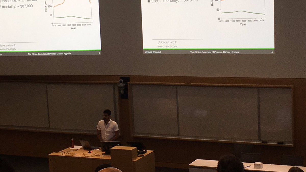 MBPGSA's tweet photo. The next presenter at JLM 2019 is Vinayak Bhandari who will be presenting his PhD project regarding prostate cancer hypoxia
#JLM2019 #prostate #cancer #science #hypoxia #genomics #mbp #mbpgsa https://t.co/a0WXR52iwi