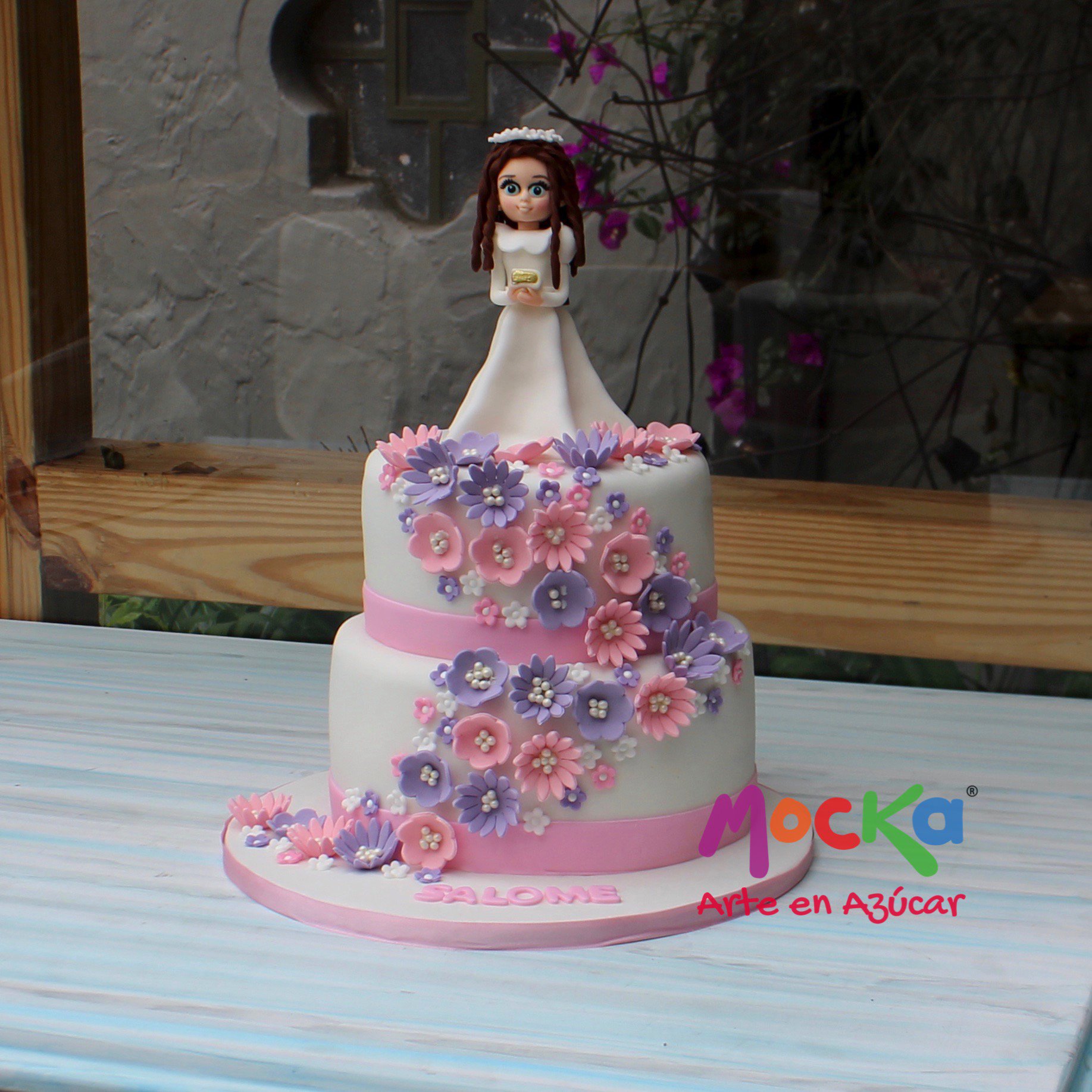 Barbie Cake/Ponque de la Barbie, Mocka Arte En Azucar