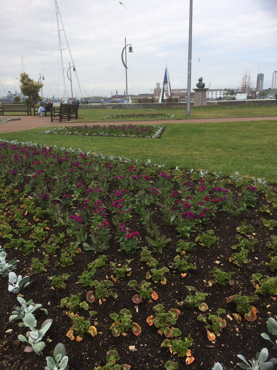 Fantastic job done by Sodexo Horticultural Services at Falkland Gardens for GBC ready for 75th Anniversary of D Day