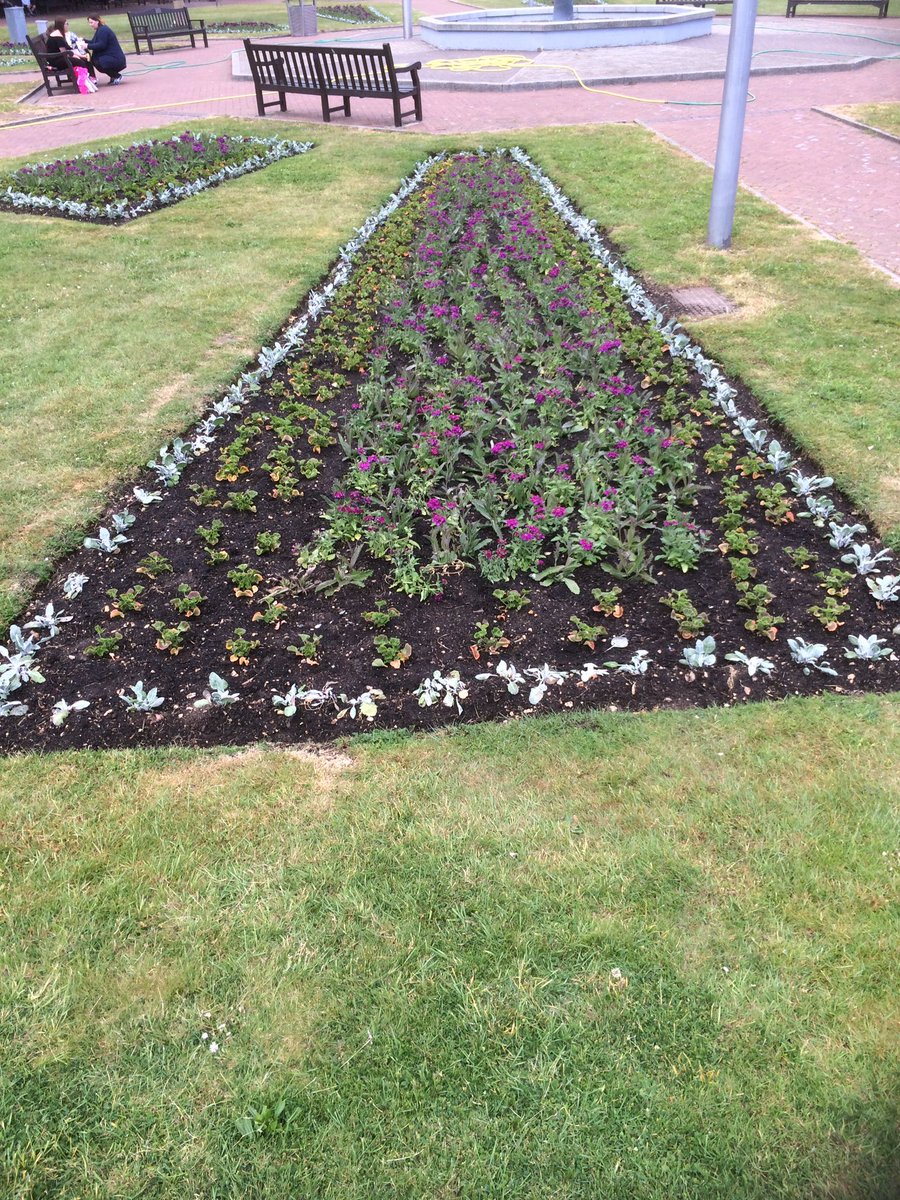 markhibbs10's tweet photo. Fantastic job done by Sodexo Horticultural Services at Falkland Gardens for GBC ready for 75th Anniversary of D Day https://t.co/S14dFBWFDD