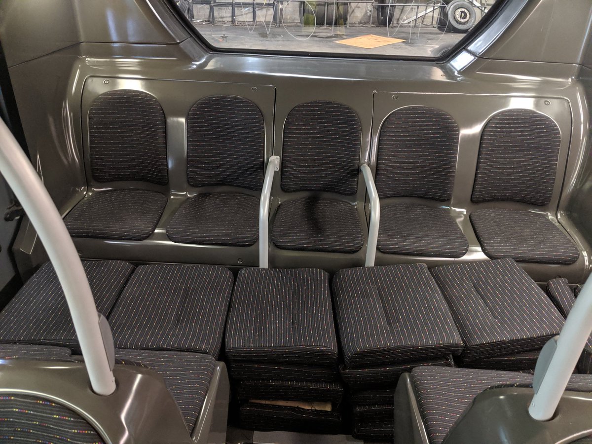 johnbickerton's tweet photo. Interesting take on #socialseating with this concept layout from @buscoachworld 😂🤣😂
Lovely job on the internals for our new 233, thanks guys! https://t.co/vYGqhJT7XZ