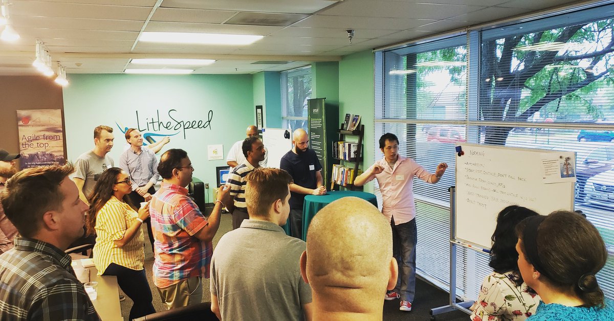 jookiestl's tweet image. So many A-CSMs gathered in one spot. Refreshing to hear new ideas from all over. #CSPSM #agile #scrum