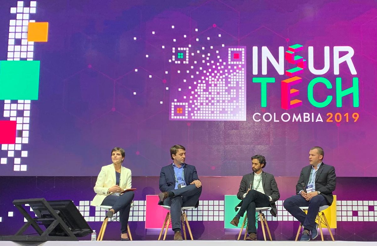 FasecoldaOficia's tweet photo. #AEstaHora en  #Insurtech2019 analizamos las insurtech en América Latina: participan Federico Malek Pascha, CEO de Iúnigo, Juan Camilo Ayala, CoFounder &amp; CEO de https://t.co/C6cUcecsXa y Maik Schaefer de Founder &amp; CEO de Mango Life https://t.co/Q8k7u0UT06