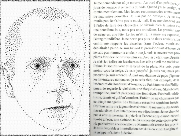 emmanuel_vaslin's tweet photo. #simple : 1 page chaque vendredi d'Autoportrait d'Edouard Levé [ @editionsPOL ] depuis le 14.9.2018 pour au final (?) dresser un vaste autoportrait collectif.

#basique : twittez autant d'autobiographèmes que vous le voulez sur cette p. 86

n'oubliez pas le hashtag #àMainLevé https://t.co/VjHPYXLqyq