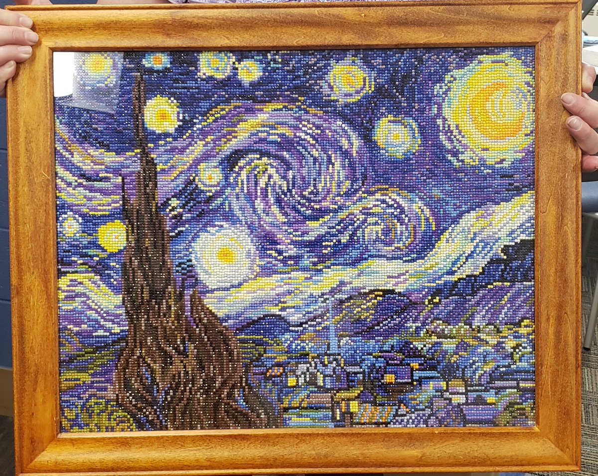 LisaMahowald's tweet photo. Graduating Student to a retiring staff member: "I've spent the last 2 months at home working on this for you. You are the best Art teacher ever!"
#phoenixrising
#287edchat https://t.co/fVWooU6fjJ