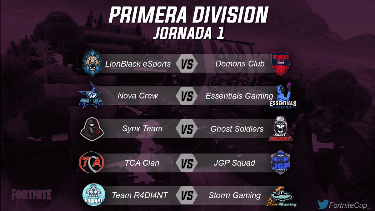 Fortnite Primera Division tweet media