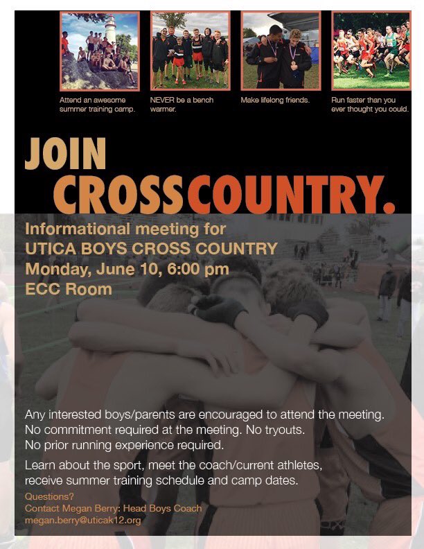 UXCBOYS's tweet photo. Informational meeting Monday, June 10! https://t.co/GFcqxdgzag