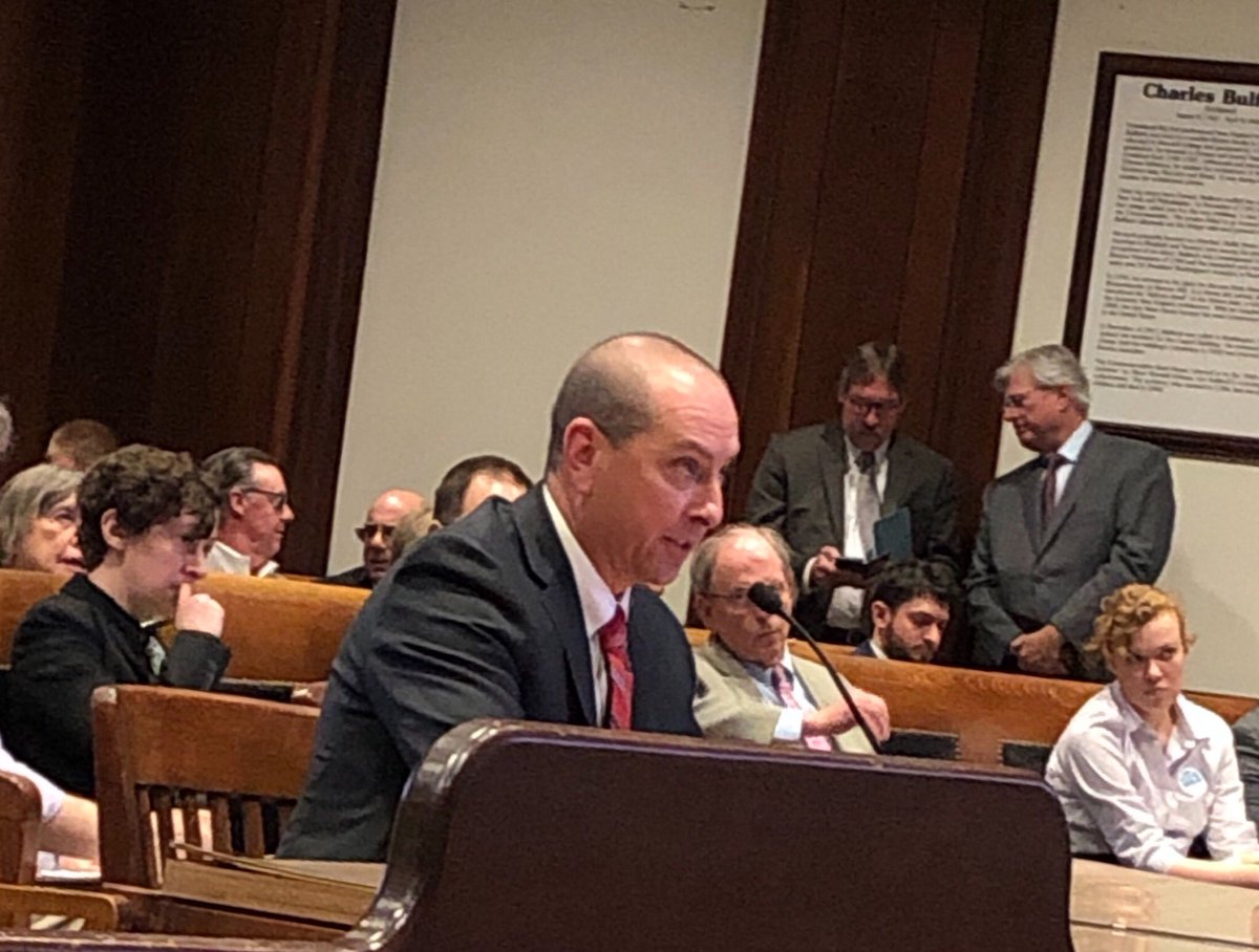 caseyhbowers's tweet photo. .@EnviroLeagueMA’s @wilkinson202e testifying in support of home energy audits, a long time priority which will improve energy efficiency + be a consumer protection measure as buyers will know even more about their potential homes #MAPoli https://t.co/3Z9Hs4n5Lb
