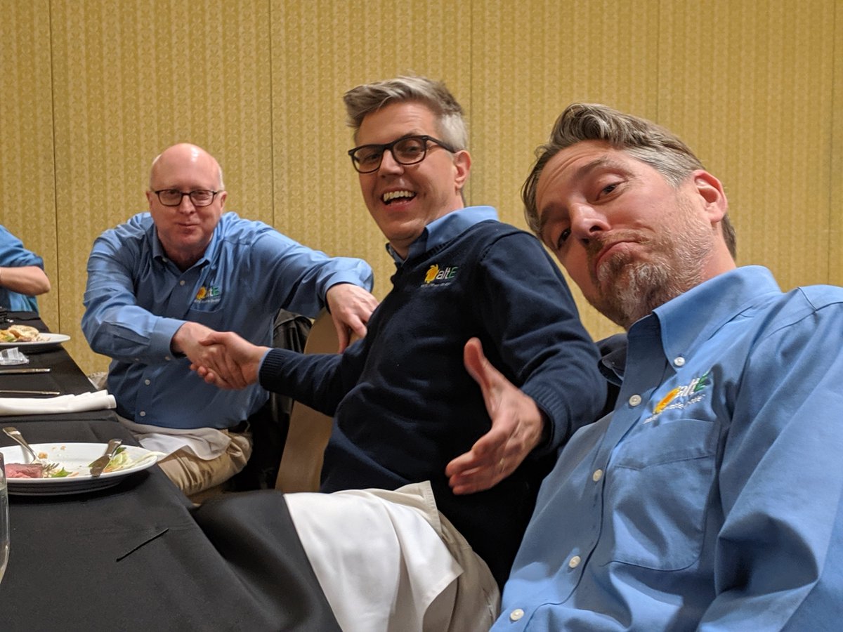 altEstore's tweet photo. The team gathered to #celebrate 20 years of altE!
#officeparty #companyhistory #1999 #events #dorenewable https://t.co/lWxEcdh4pz
