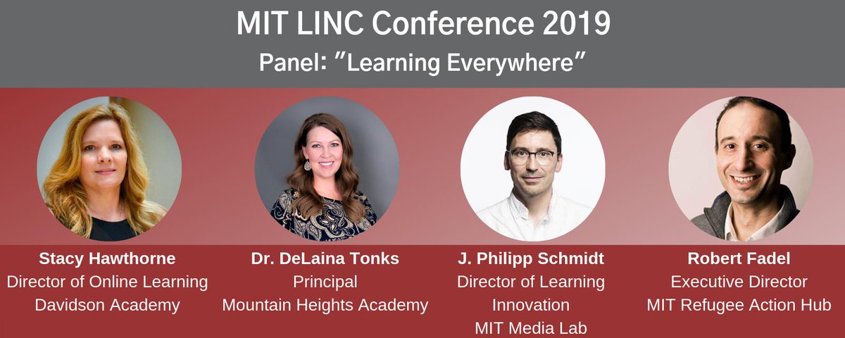 MITLINC's tweet photo. Only 8 DAYS left to register to join us for panels like "Learning Everywhere," which brings together representatives of four unique educational programs that highlight technologies and pedagogies to reach every learner. Registration info below!

https://t.co/OxxW5lDkNk https://t.co/mOUrueCxOn