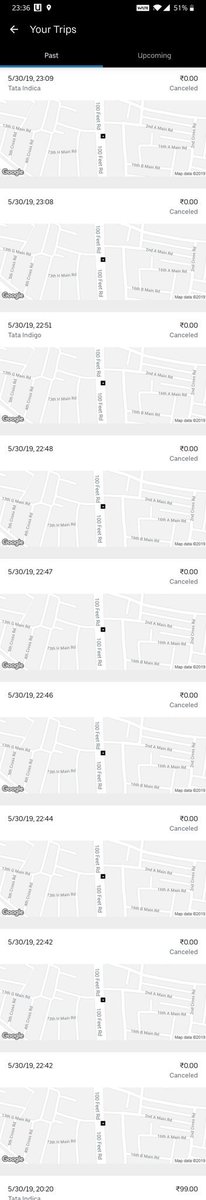 pavics2003's tweet photo. The most devastating experience I had today.was tryin 2 book an uber frm 10.35pm frm IndiraNagar 2 my house which is just 5Kms away,9cabs cancelled &amp; I was stranded on the 100ft rd fr over 50mins.Disgusting service n atrocious driver behaviour @Uber @Uber_Support https://t.co/SoFHbrUf9w