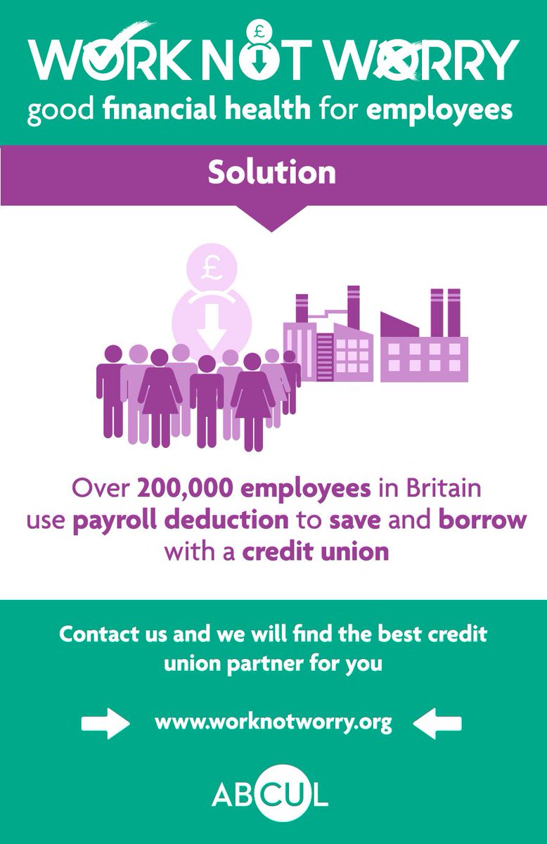 EnterpriseCU's tweet photo. #TBT to @ABCULCUs #WorkNotWorry campaign, highlighting the fantastic benefits of a payroll partnership with #CreditUnions https://t.co/VutqQKvy6V https://t.co/wvMXfWlaTR