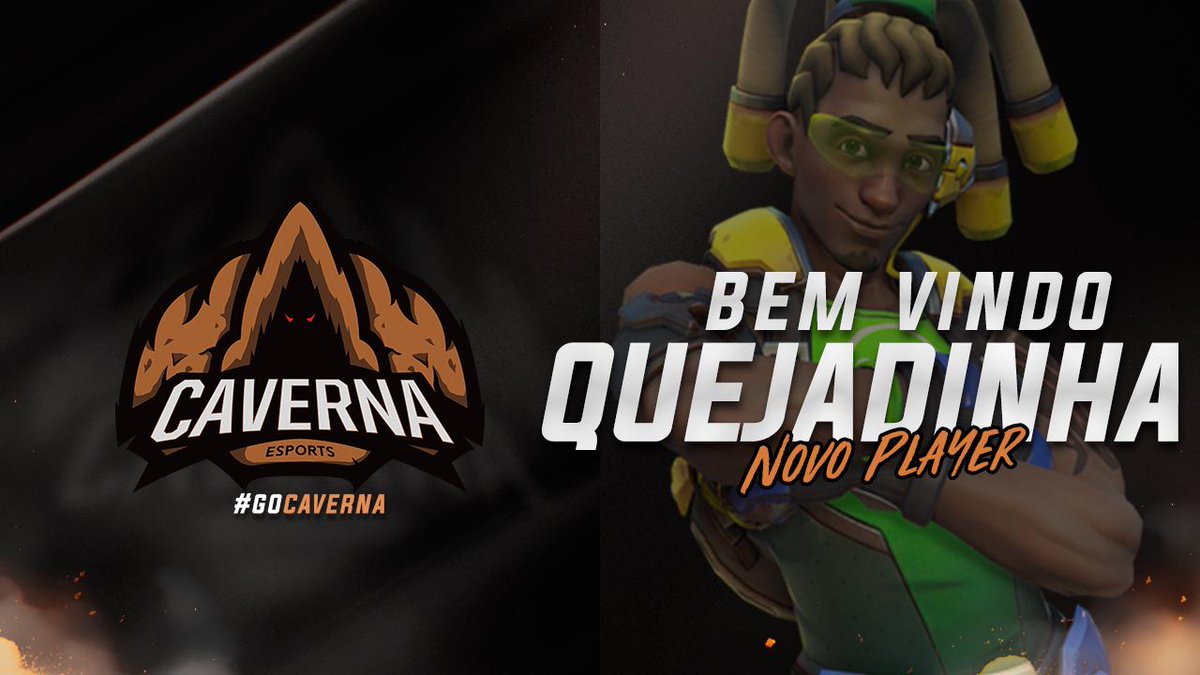 Caverna_eSports's tweet photo. E finalmente cavernosos, hoje é o anúncio dos nossos dois suportes para fecharmos a line-up que disputará a Trials. Quejadinha já é conhecido no cenário do Overwatch, passou por diversas equipes sendo a última a INTZ. Quejadinha vai "Esculachar". Bem vindo!

#gocaverna https://t.co/D6o0yXKEyb