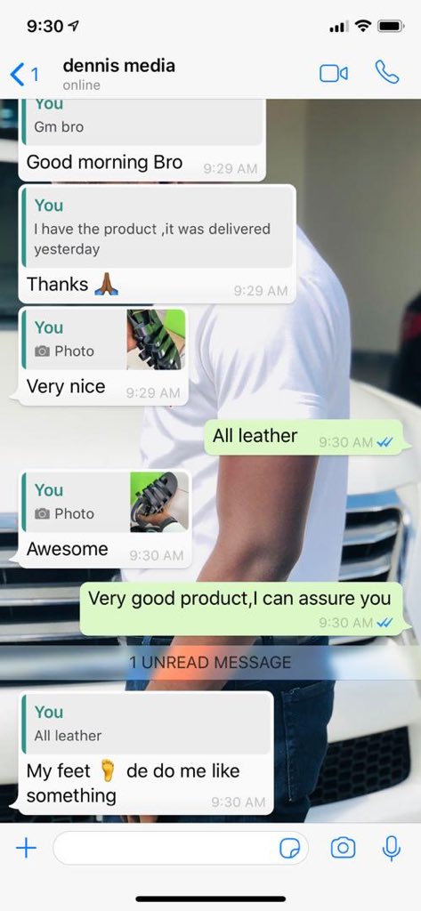 FeetFirstGh1's tweet photo. Choose your preferred design; We get it made for you
Thank You @weberboateng for the linkup. 🙌🏾😇
.
.
#feetfirst #feetwithabeat #leatherwear #leatherdesigns #leatherfashion #leatherwork #leatherstyle #leatherproducts #leatherslippers #leathersandals #men #women #children https://t.co/oloDARtj03