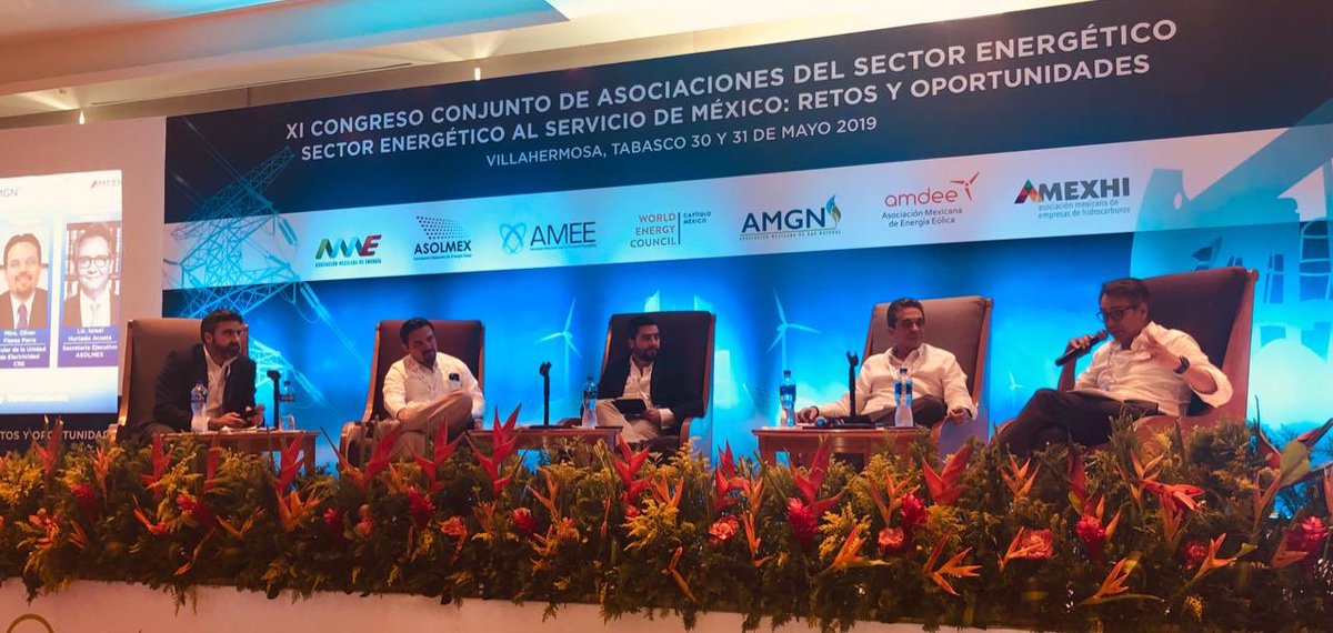 En el panel organizado por la #AME se puso énfasis en que el crecimiento del país demanda la generación de más electricidad, empleos e infraestructura #XICongresoEnergético #JuntosConEnergía