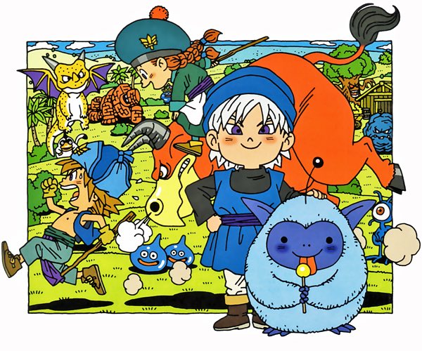 日々是 鳥山先生 A Twitter Hbp ドラクエモンスターズシリーズ のとくに初期は鳥山先生はパケ絵くらいしかたずさわられてないため デザインはわたぼう 小テリーくらい 他者デザインのモンスターも書かれたりするのも見所のひとつですが そのさい自らのデザインか