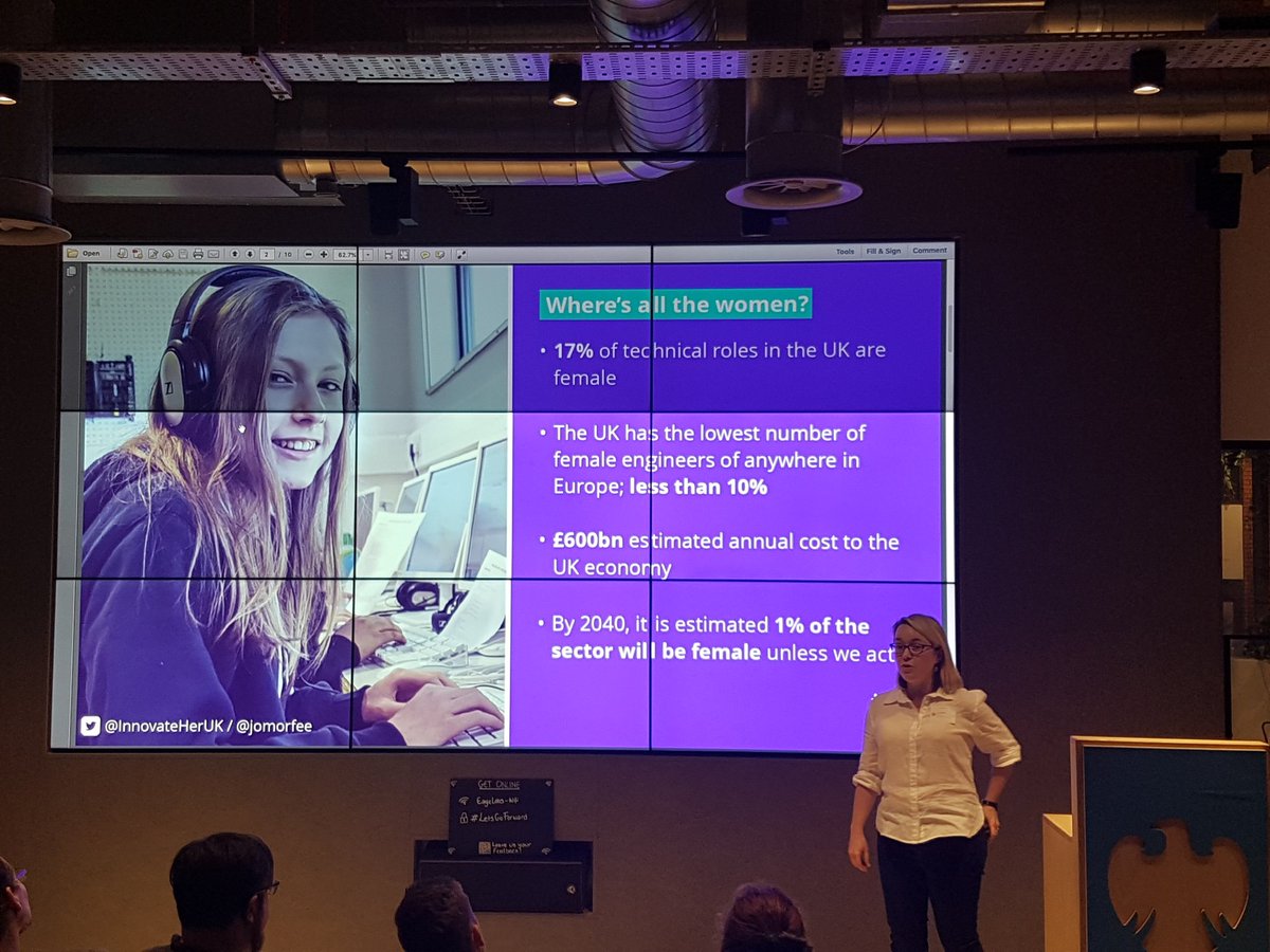 eyopaoeia's tweet image. Really inspiring talks at #codeandstuff's event tonight! Jo from @innovateheruk's talk is especially eye opening and motivational!