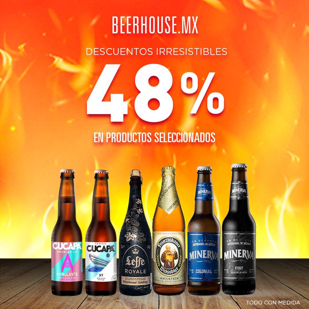 ¡La única oferta que te quita el calor!🔥🔥

Hasta 48% de descuento

beerhouse.mx/collections/ho…