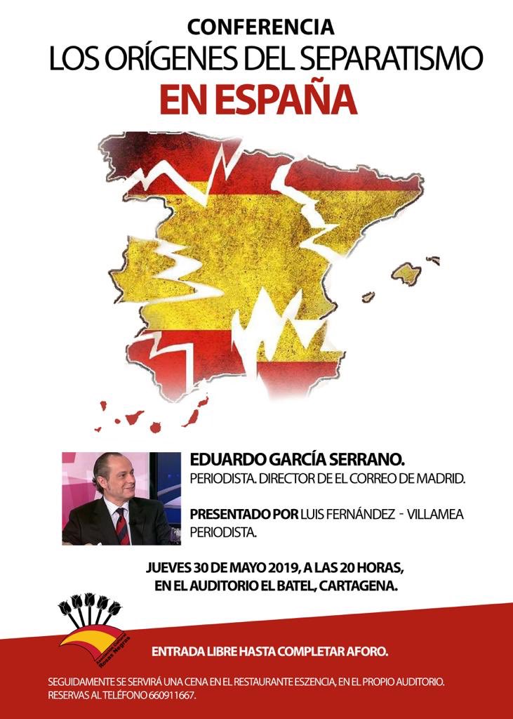 Armada_Prod's tweet photo. Hoy con Eduardo García Serrano en Cartagena @CorreoDeMadrid @mitierratv https://t.co/1ginScLOuD