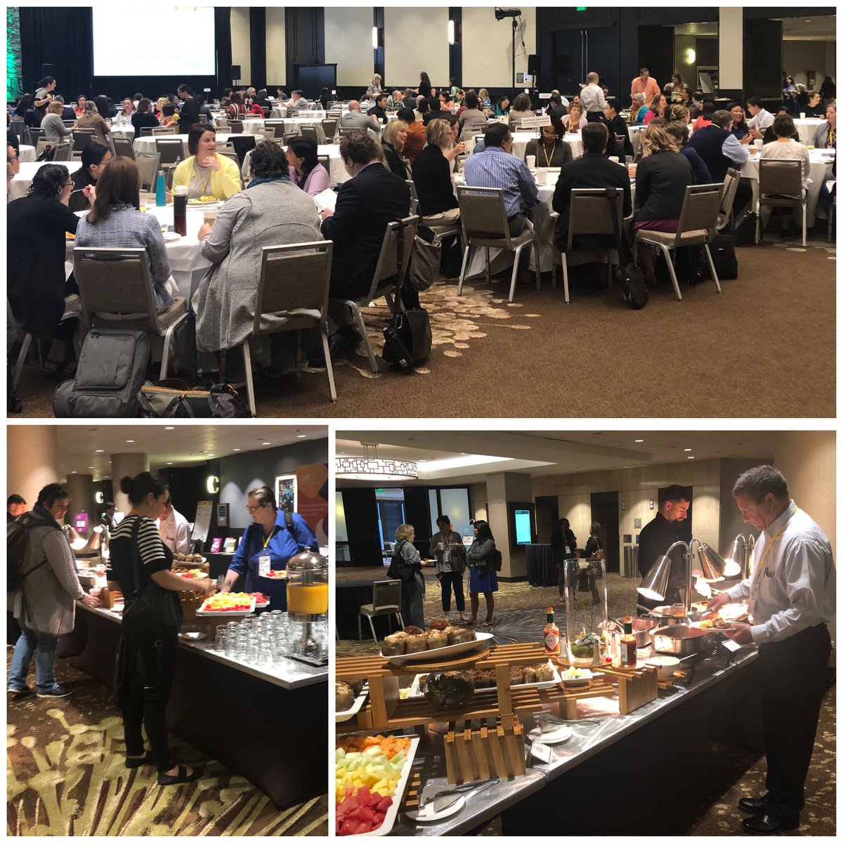 GEOfunders's tweet image. Good morning #LearningConference2019 attendees! We&apos;re looking forward to a great closing day for our conference - starting with our networking breakfast! Be sure to take advantage of today&apos;s short talks and peer events too. #GEOLearn #GEOFunders #Philanthropy