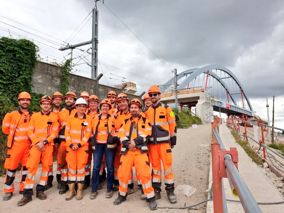 La DT #Eole était bien représentée pour cette phase importante du projet!
Un #chantier impressionnant! Bravo encore à toutes les équipes !
 <a href="/itif_travaux/">1Afer2rail</a>
