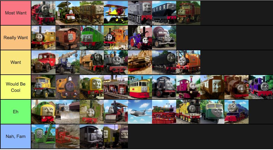 i want thomas and friends