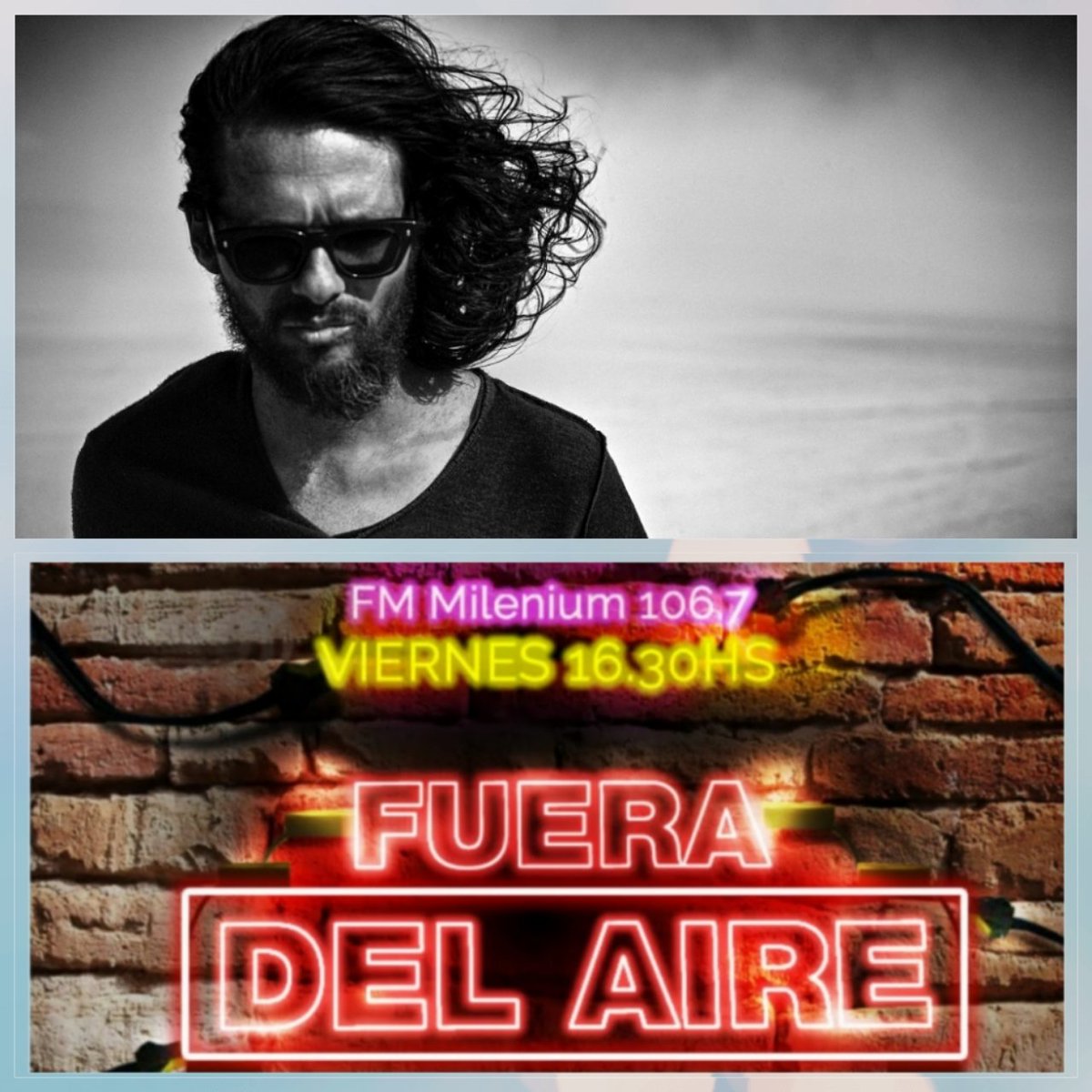 Haremos un <a href="/fueradelaireok/">Fuera del aire</a> diferente este viernes
Con el enorme <a href="/dracorosa/">DRACO ROSA</a> una larga charla sobre su música, su salud, las motos, su fundación, antes del concierto #MonteSagrado en #Baires el 4 de Julio en <a href="/Museum_oficial/">Club Museum</a>
A esto le llamo felicidad!!!
<a href="/jacomunicacion/">JA! Comunicación</a> <a href="/fmmilenium/">FM Milenium 106.7</a>
