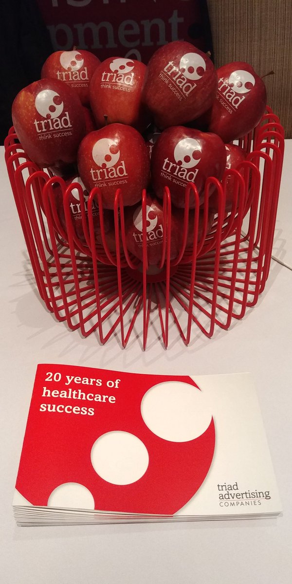 Triad_Ideas's tweet photo. How 'bout them apples?! Come find us at @NESHCo and we might share the secret behind our custom branded apples! #NESHCo19 https://t.co/pfQRHbGxGk
