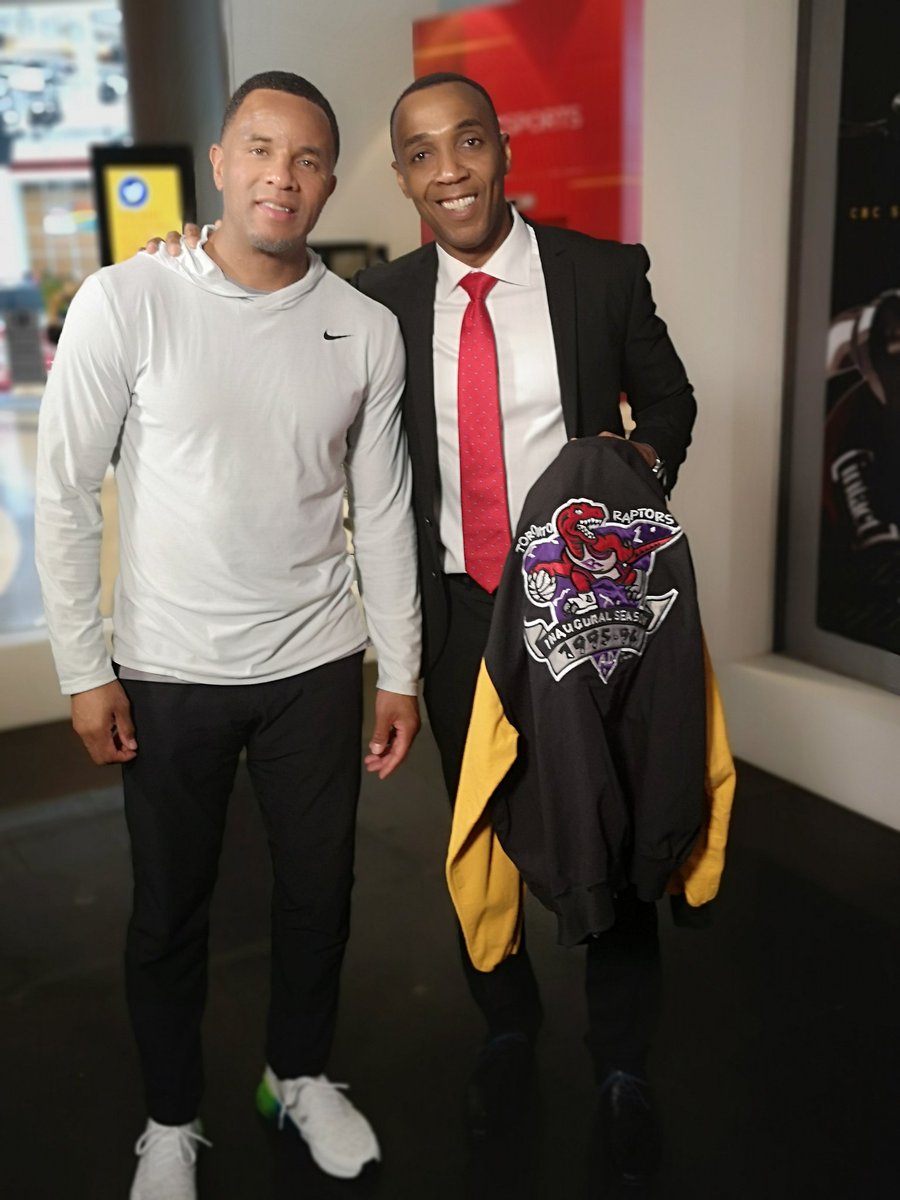 FKBMedia's tweet photo. Full day of media for @Iambiggie503 @Raptors Game Day!!! And the Foundation is in da Six. #wethenorth #FirstDraftPick #Damon25 #FKBMedia https://t.co/xyISUgpDGZ