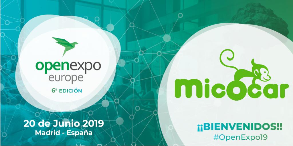 Hoy damos la bienvenida a <a href="/mico_car/">Mico by Micocar</a>, partner oficial de #movilidad de #OpenExpo19. Con esta #app de #taxis siempre tendrás #descuentos del 10% hasta el 50% en todos tus trayectos, dependiendo de la hora a la que viajes - micocar.com/es 

#BuenosDias #FelizJueves