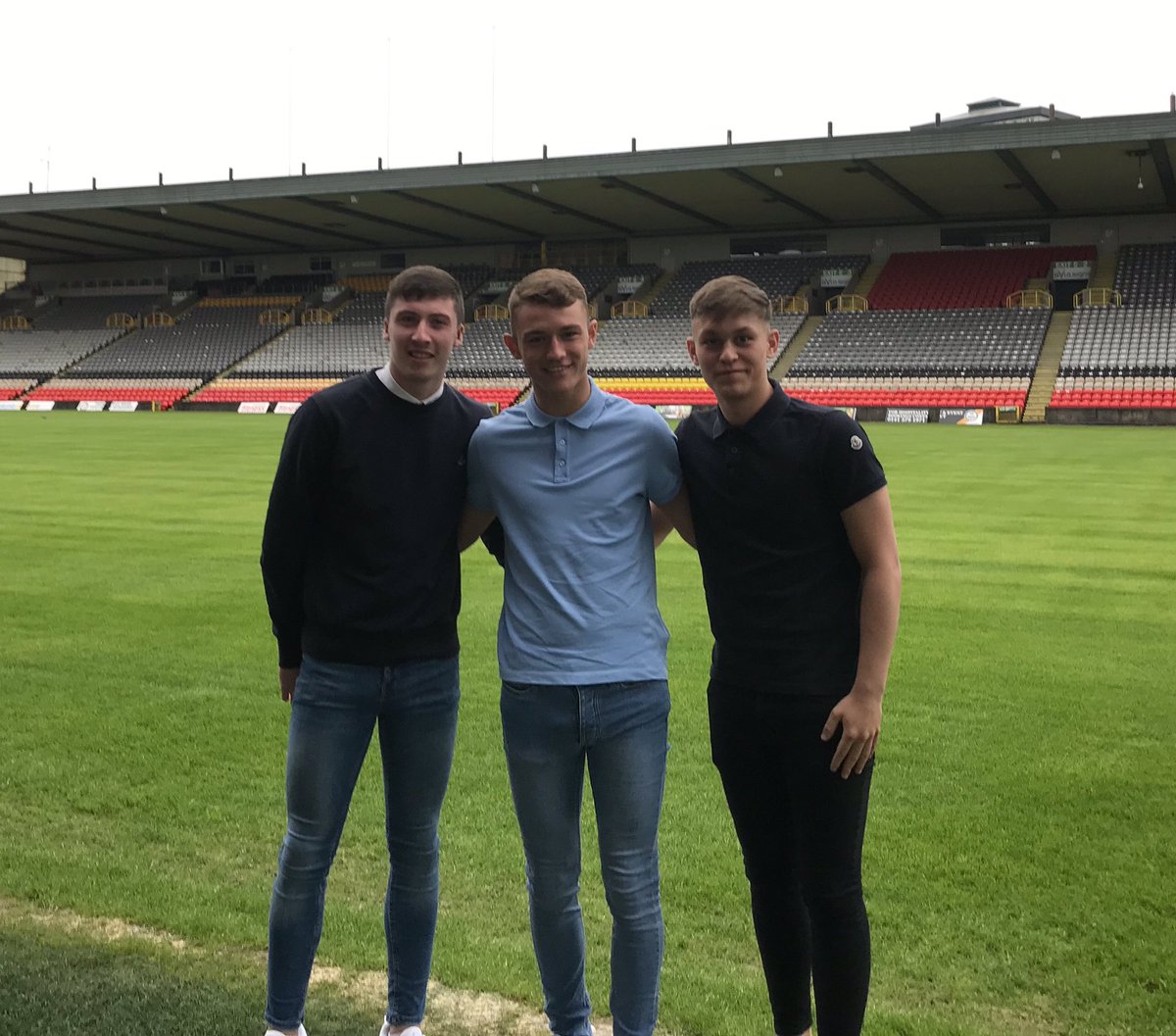 Congratulations  to academy players Dean Watson, Andrew Rodden and Luke Scullion who will join Partick Thistle FC next month on a full time basis for the next two years.  👍🏻👏🏻