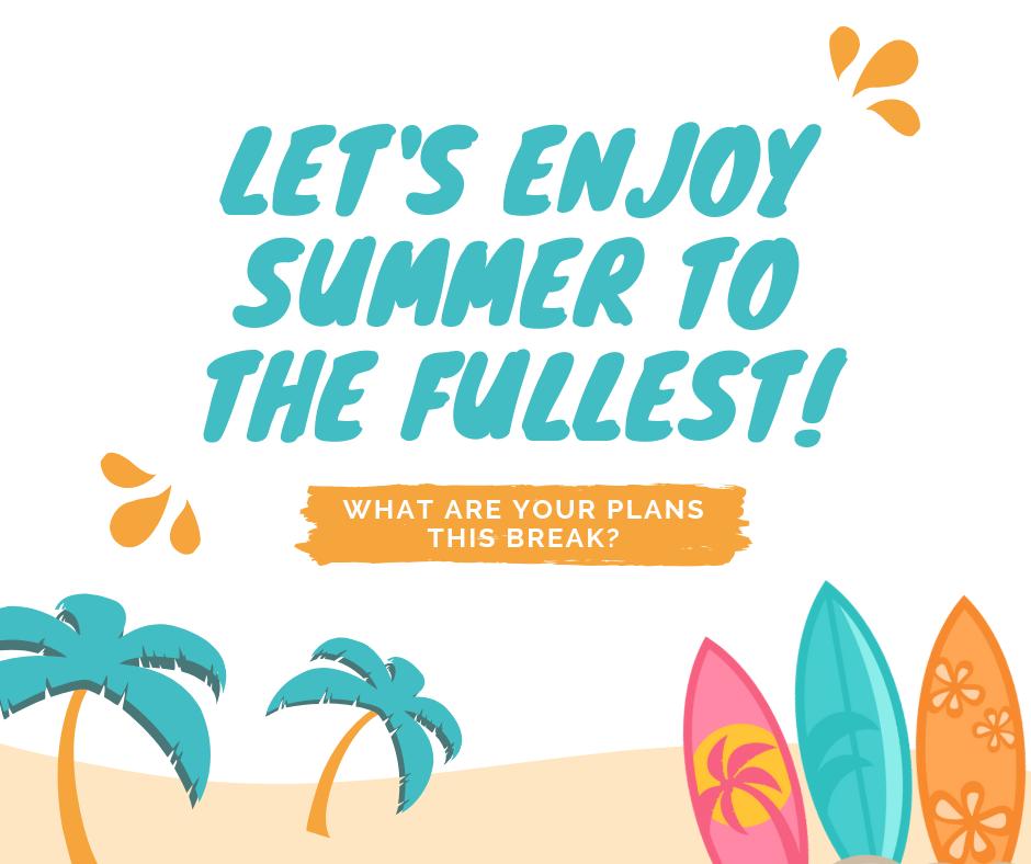 BearkatParents's tweet photo. Summer is finally here! Let us know how your student and your family will be spending the warmer months, by commenting below! 🏖☀️📚💼✈️🧗‍♂️🌵 https://t.co/mTJTasi68n