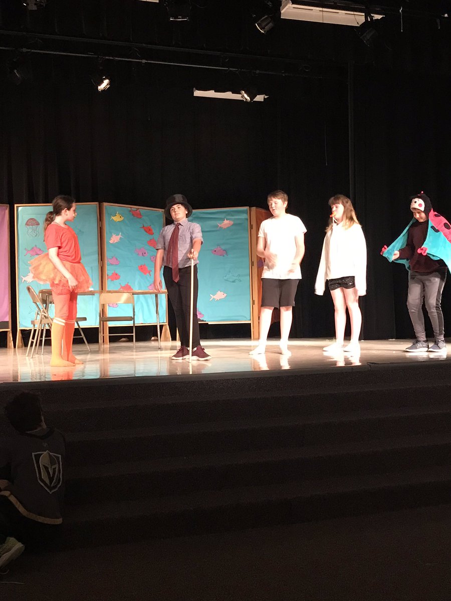 Mrs_Straub's tweet photo. Love watching my students perform! What a great show!! The Lorax brought to you by MMS drama students. #PowerUpMMS https://t.co/smE6iHsdjk