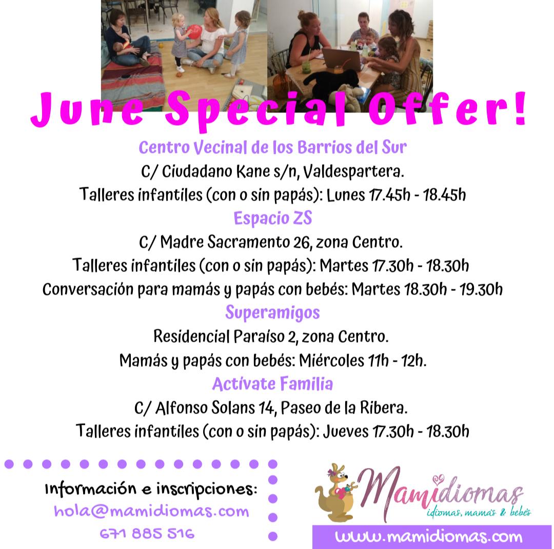 centvecinalsur's tweet photo. #Talleres infantiles en #inglés (con o sin papás), en nuestro centro, los lunes de 17,45 a 18,45h, con Mamidiomas.
Más información e inscripciones: hola@mamidiomas.com
#Valdespartera #Arcosur #RosalesDelCanal #Montecanal #Zaragoza #niños #familias #padres #madres #hijos https://t.co/5aj0pbNufT