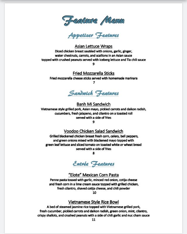 It’s Thursday!!!!  Guess what’s for dinner!  Join us, won’t you!  We look forward to serving you!