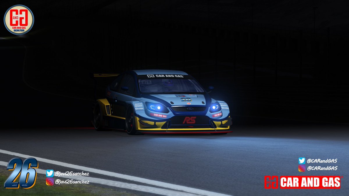 Javi26sanchez's tweet photo. Primera carrera de la nueva temporada en @CampeonatosRace
Ford focus rs supercup
Red bull ring.
Enlace YouTube
https://t.co/CiEw7CU9HE
Como siempre nos acompañan a por todas los amigos de @carandgas
@Jorge_MendezR @Sergio_FrancoM @pelut66 @marietepucela
#js26 #SimRacing https://t.co/FnayMDAUVo