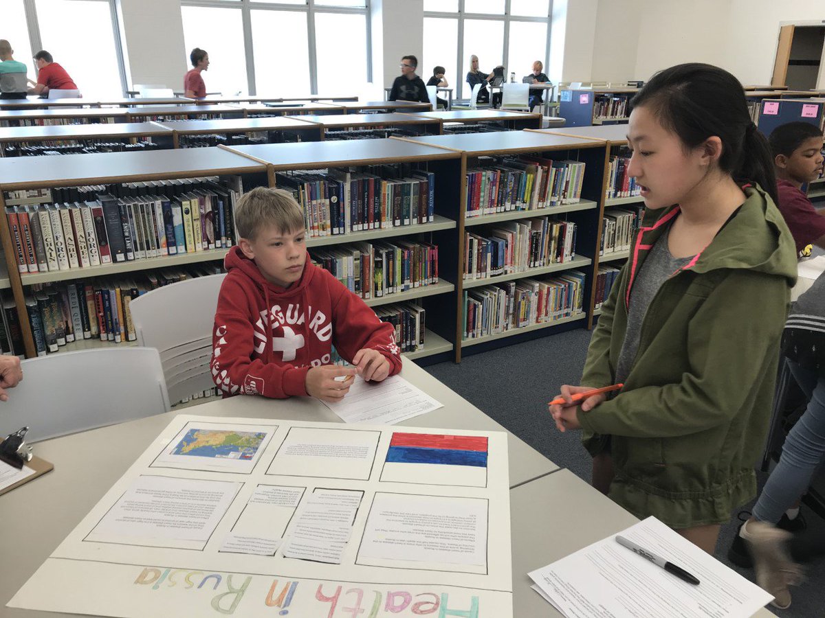 Oralhistorybuff's tweet photo. More DCE Middle School 100 People Projects.  Great way to study current global issues! #EverestPride https://t.co/08ofPfb8qk