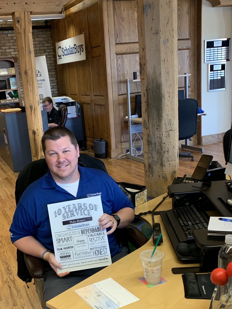 Thank you Mike Brown for 10 years! We appreciate your hard work and dedication to customers, partners and the team!