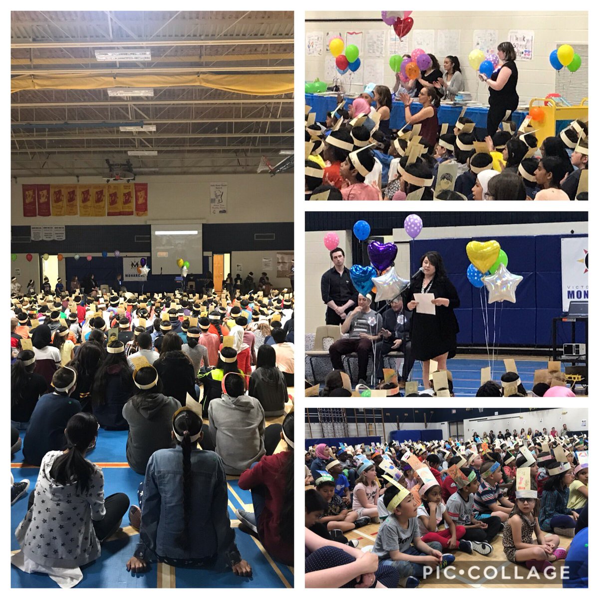 It’s a great day! Pictures from Victor Mager receiving the <a href="/chaptersindigo/">Indigo</a> #LoveOfReading grant <a href="/louis_riel_sd/">Louis Riel School Division</a>
