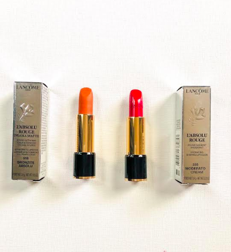 davelackie's tweet photo. Love Lancome? I'm giving away L'Absolu Rouge Drama Matte in "Bronze Absolu" and L'Absolu Rouge in "Moderato Cream" To enter, follow @davelackie &amp; RT https://t.co/EevoE8W70q