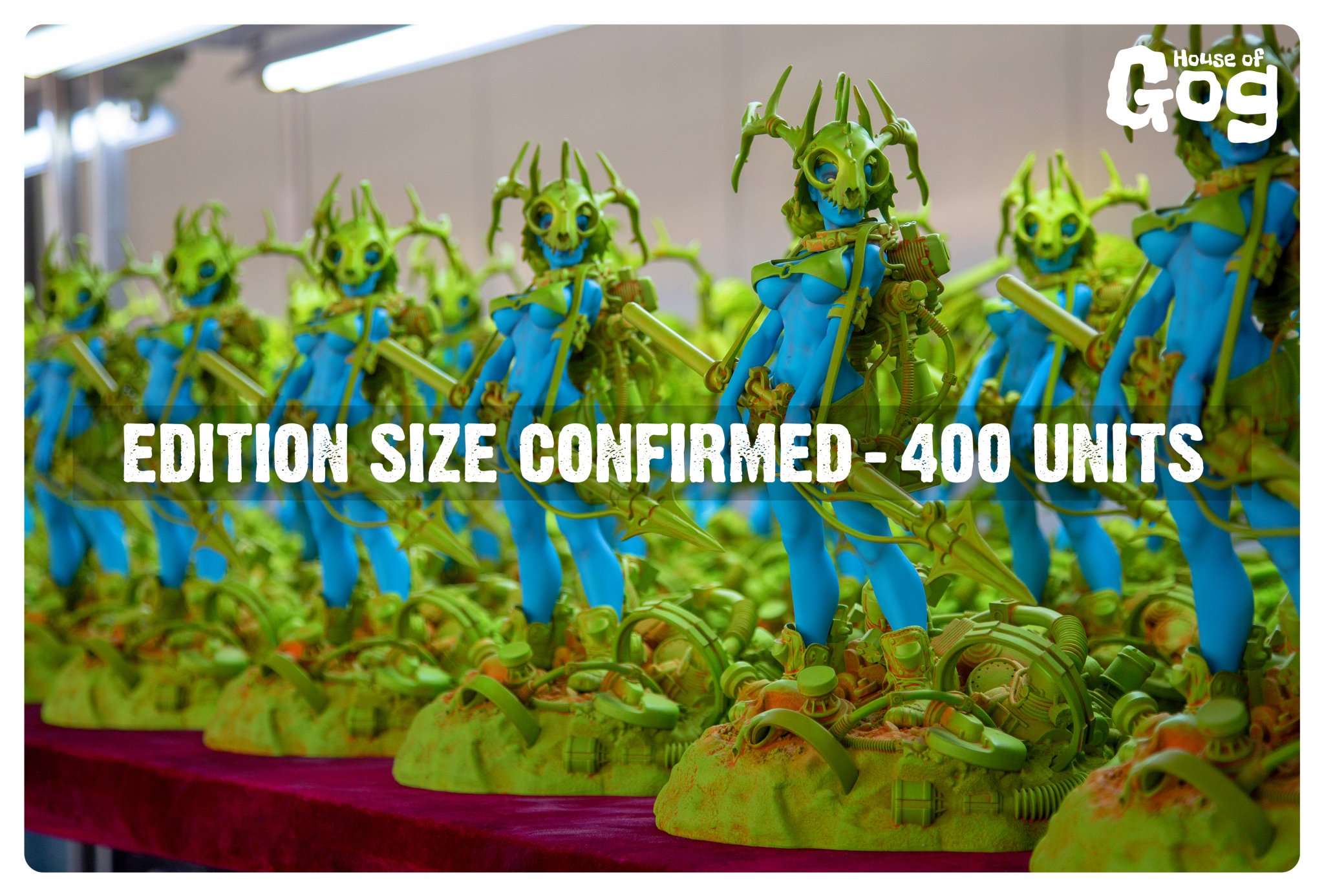 HOUSE OF GOG Debut premium art statue Moonstone The Art of Pascal