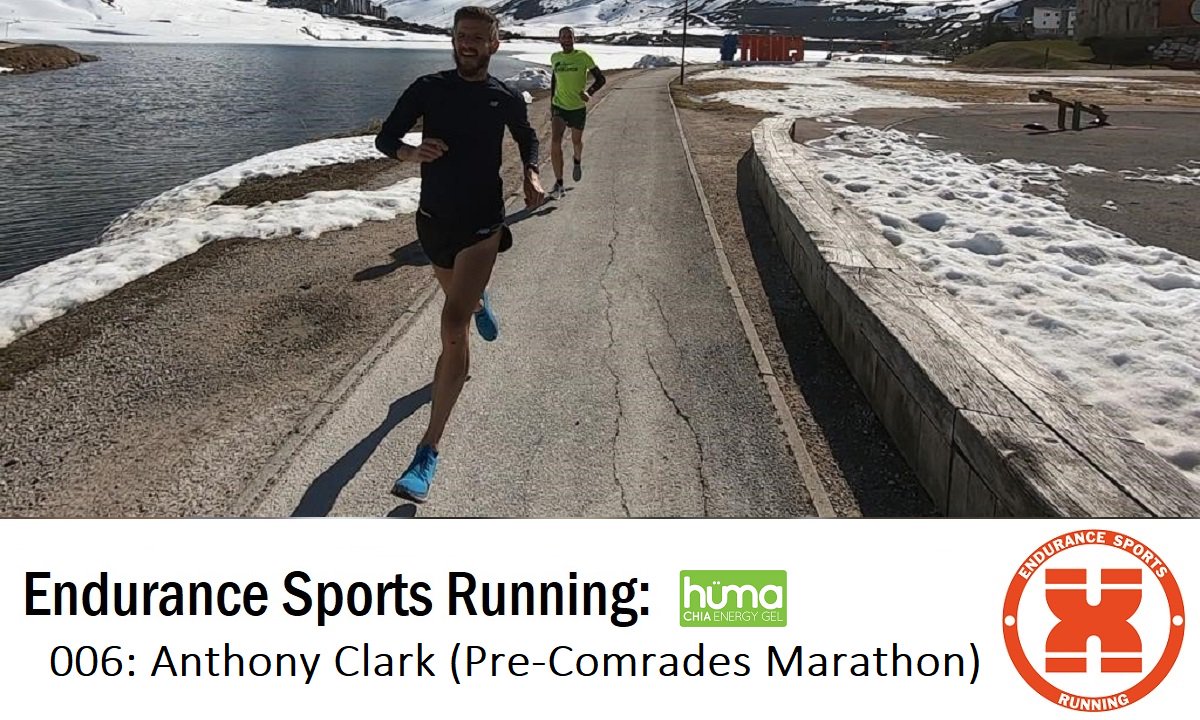 006: ESR Podcast - Anthony Clark (Pre-Comrades Marathon)

<a href="/rustytrowel/">Steve Cook</a> chats with <a href="/Fragilerunner/">Anthony Clark</a> on returning from his Alps training camp <a href="/gerdarun/">Gerda Steyn</a> &amp; <a href="/marigold_bac/">steven way</a> - Being part of <a href="/Nedbank_RC/">Nedbank Running Club</a> team for <a href="/ComradesRace/">ComradesRace</a> &amp; focus for race day on 09/06 > xmiles.co.uk/blogs/profiles…