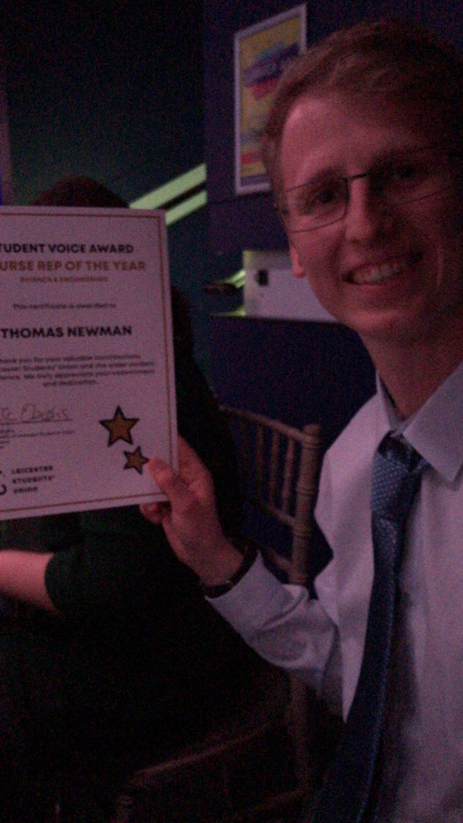 Newman11Thomas's tweet photo. Very grateful to receive this award. a great win for the PGR community! 😀 https://t.co/OF1udkliLz