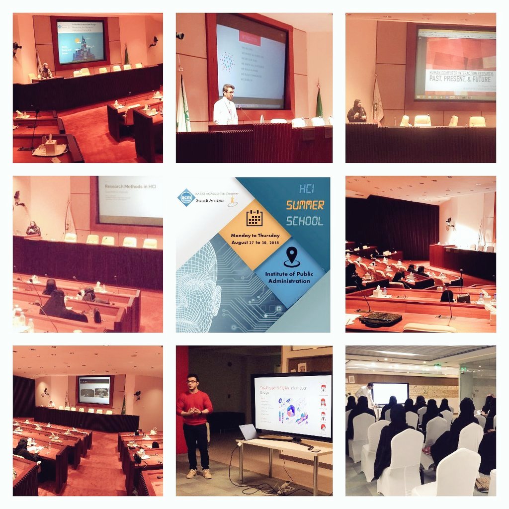 _areej's tweet photo. Reflections on the 1st ACM @SIGCHI Summer School in Saudi Arabia https://t.co/QyUi0wkWwS

Well done @Riyadh_SIGCHI @PSAUInnovation @HCI_Lab 👏🏼 and thank you to our Saudi Chapter leaders, Dr. Shiroq @SAlmegren, Dr. Khaled @MajrashiK, @Amait64 @_Naelah Dr. Ragad @HCIArabia #HCISS18 https://t.co/E5VeYHjjul