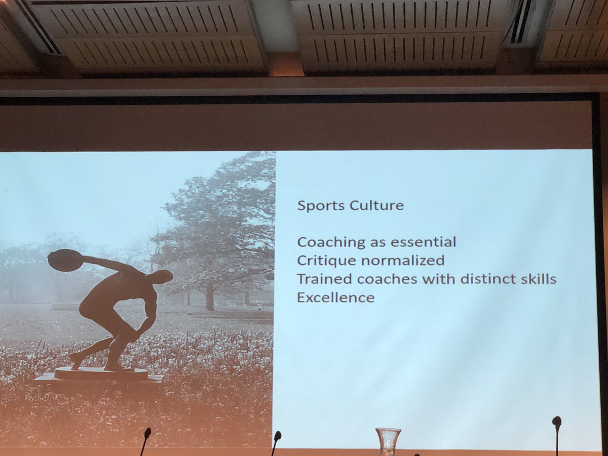 isabelmoram's tweet photo. Similitudes y diferencias entre coaching en música/deportes y “coaching” en medicina... Como médicos estamos preparados para tener un coach? #LACRE2019  #MedFamUC https://t.co/pui38Wc2jQ